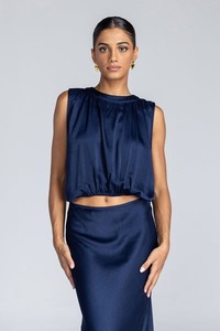 Exuberance Top - Navy