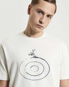 Rascal Rider Target Tee - Ivory