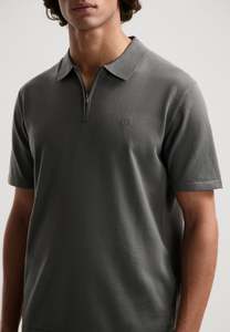 Mens T Shirts: Dorian Zip Polo - Chimera