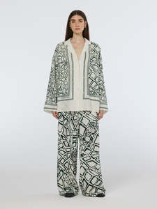 Scotch Soda: Eleni Printed Pyjama Pant - Nieuw Amsterdam City
