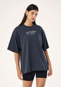 Womens Tee Shirts: Powerplay Tee - Marine Blue