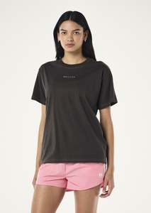 Womens Tee Shirts: Shift Tee - Smokestone