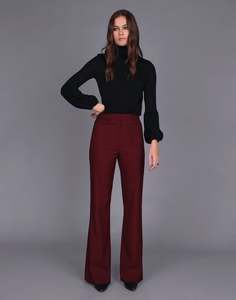 Front Pocket Pant - Merlot