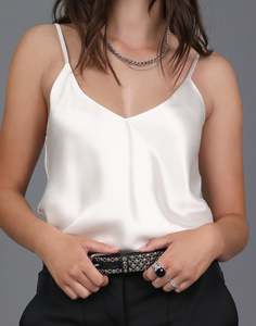 Liquid Satin Cami - Ivory