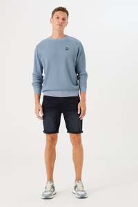 Denim: Rocko Bermuda Short - Dark Used