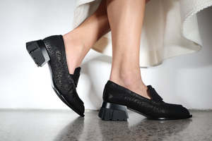 Honour - Black Floral Emboss