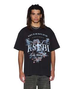 Ksubi Mens: Spirit Ekcess Tee - Acid Black