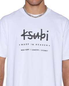 Plated Biggie S/S Tee - Tru White