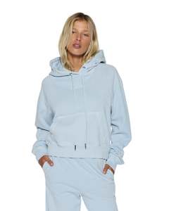 Ksubi Womens: Origin Hoodie - Ice Mist