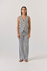 Tuesday Label: Oakley Pants - Indigo Stripe