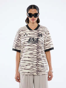 Tiger Ena Team Tee - Tiger Print