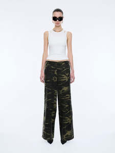Ena Pelly: Myla Wide Leg Pant - Camo