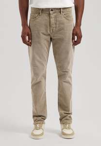 Gent D Faded Ribcord Pant - Drift Wood