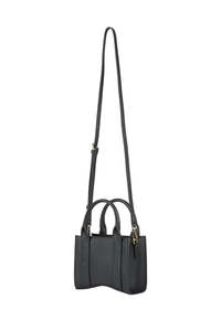 Karen Walker Bags: Runaway Walker Mini Tote - Black