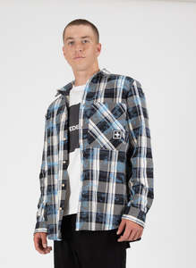 Not So Eazy Shirt - Painted Plaid