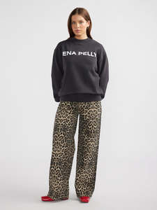 Chloe Oversized Sweater - Vintage Black