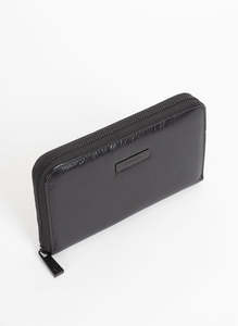 Federation Bags: Minky Wallet - Black/Black