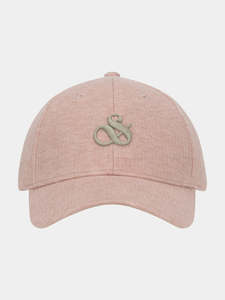 Hats Caps: Scotch & Soda Brushed Ribbed Cap - Medium Pink