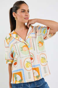 Destination S/S Shirt - Tropical Postcard