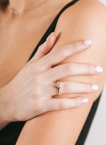 Amour Ring - 14K Gold Plated