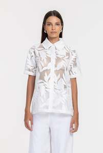 Blak: Edwin Shirt - White