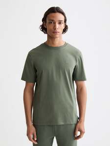 Regular Fit Logo Tee - Thyme