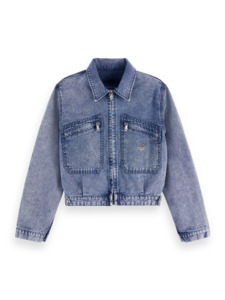 Mountain Dyed Denim Canvas Jacket - Navy