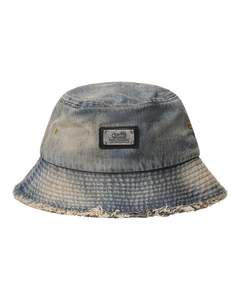 Ksubi Mens: Plated Bucket Hat Brooklyn - Denim