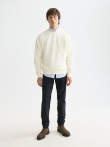 New Mens: Mott Stretch Cotton Chino Pant - Black