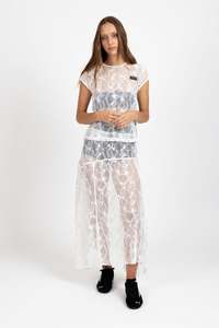 Federation: Iris Skirt - White
