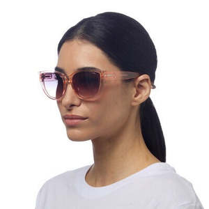 Silvia Sunglasses - Transparent Pink
