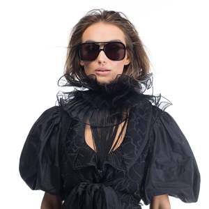 Womens Eyewear: Bang - Gloss Black w Matte Black Trim/Black Lens