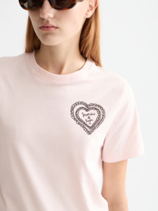 Scotch Soda: Chest Artwork Regular Fit Tee - Barely There