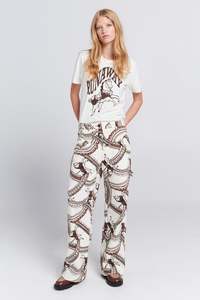 Pants 1: Fairground Pants - Cream Multi