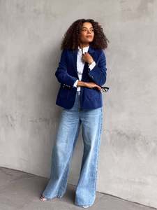 Zoe Kratzmann: Glace Jacket -Sapphire