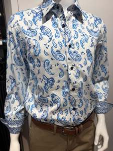 English Laundry: Santorini Paisley L/S Shirt