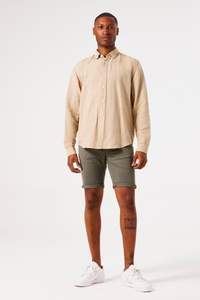 Mens Shorts: Rocko Bermuda Short - Sage Green