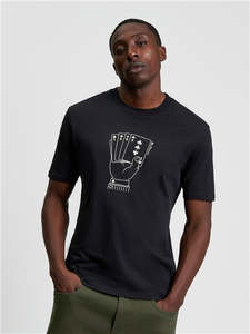 Ben Sherman: Hidden Ace Tee - Black