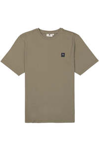 Geometric Medallion Pattern Tee - Vetiver