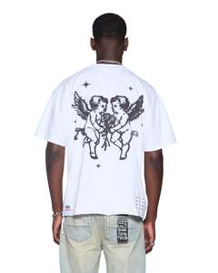 Mens T Shirts: Cherub Halen SS Tee - White
