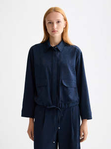 Scotch Soda: Utility Shirt - Sky Captain