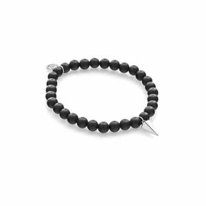 All For One Bracelet - Black Onyx/Silver