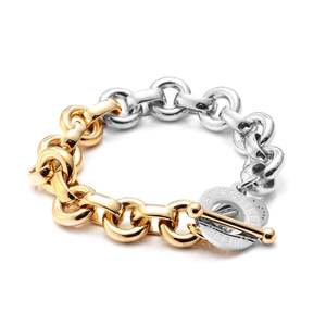 Heirloom Two Tone Bracelet - Silver/Gold