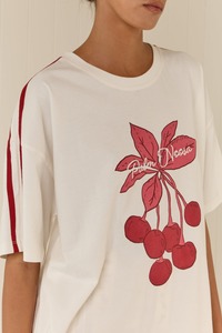 Womens Tee Shirts: Raye Tee - Raye Fleur