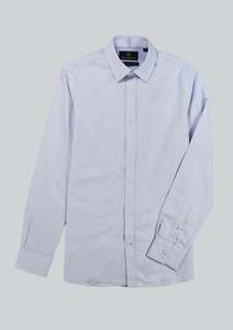 Clint LS Shirt - Blue