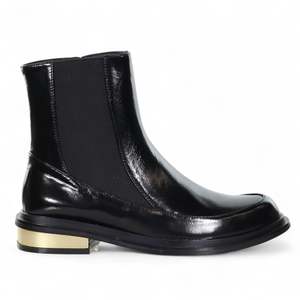 Slone Boot - Black/Gold