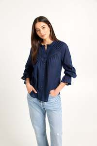 Tuesday Label: Diamond Top - Navy