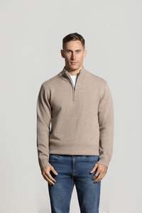 Robin 1/2 Zip Jumper - Bracken
