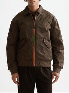 New Mens: Aviator Bomber - Demitasse
