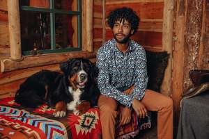 Mens Clothing: Carabiner Ropes L/S Shirt
